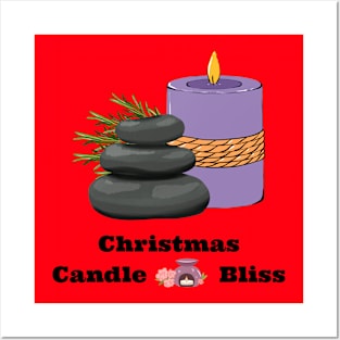 Christmas Candle Bliss Posters and Art